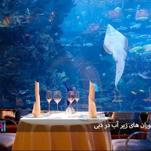 بهترین رستوران های زیر آب در دبی